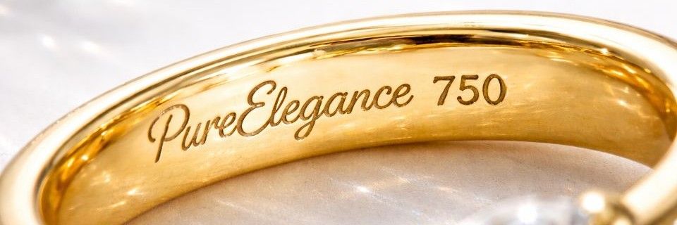 Goldschmuck mit Labordiamanten